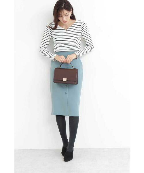 ＊＊N.Natural Beauty Basic / エヌ ナチュラルビューティーベーシック カットソー | キーネックテレコカットソー | 詳細4