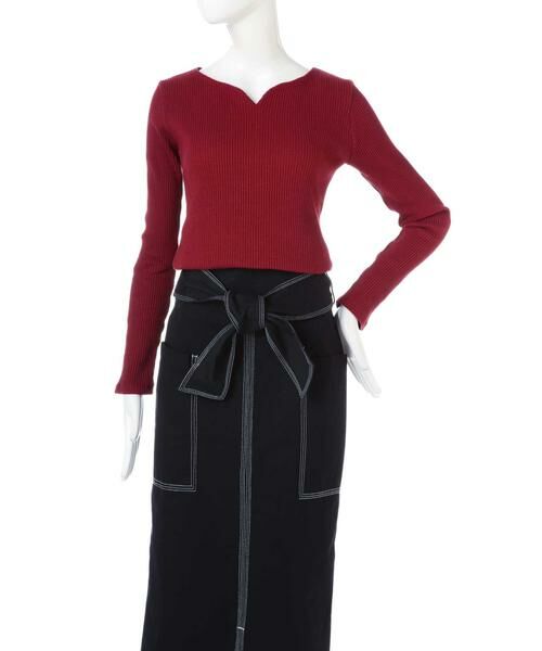 ＊＊N.Natural Beauty Basic / エヌ ナチュラルビューティーベーシック カットソー | キーネックテレコカットソー | 詳細10