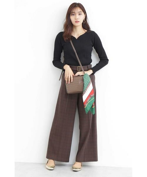 ＊＊N.Natural Beauty Basic / エヌ ナチュラルビューティーベーシック カットソー | キーネックテレコカットソー | 詳細18