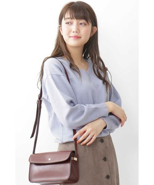 ＊＊N.Natural Beauty Basic / エヌ ナチュラルビューティーベーシック ニット・セーター | ウォームハイゲージニット（ブルー）