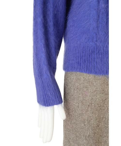 ＊＊N.Natural Beauty Basic / エヌ ナチュラルビューティーベーシック ニット・セーター | アンゴラナイロンニット | 詳細11