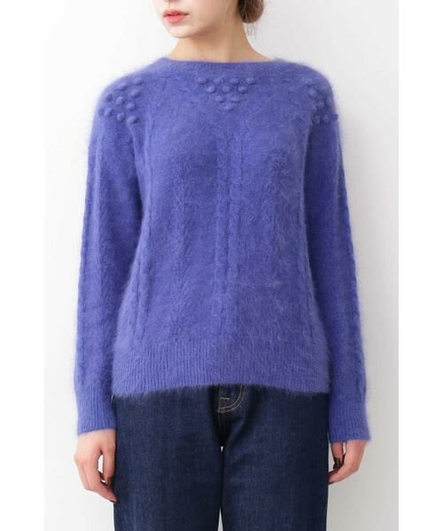 ＊＊N.Natural Beauty Basic / エヌ ナチュラルビューティーベーシック ニット・セーター | アンゴラナイロンニット | 詳細13