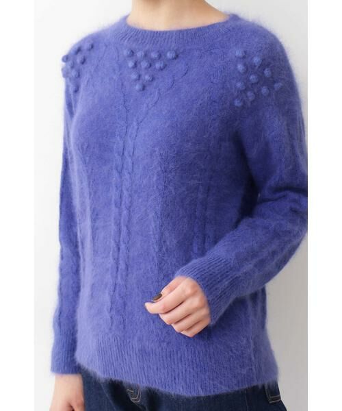 ＊＊N.Natural Beauty Basic / エヌ ナチュラルビューティーベーシック ニット・セーター | アンゴラナイロンニット | 詳細16