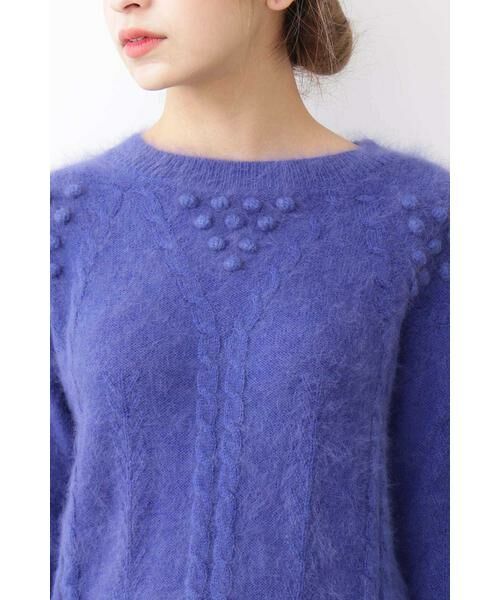 ＊＊N.Natural Beauty Basic / エヌ ナチュラルビューティーベーシック ニット・セーター | アンゴラナイロンニット | 詳細17