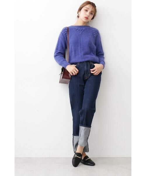 ＊＊N.Natural Beauty Basic / エヌ ナチュラルビューティーベーシック ニット・セーター | アンゴラナイロンニット | 詳細2