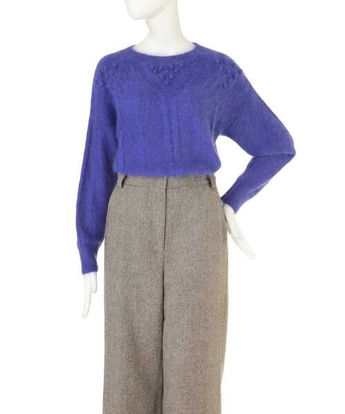 ＊＊N.Natural Beauty Basic / エヌ ナチュラルビューティーベーシック ニット・セーター | アンゴラナイロンニット | 詳細6