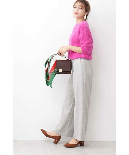 ＊＊N.Natural Beauty Basic / エヌ ナチュラルビューティーベーシック ニット・セーター | アンゴラナイロンニット | 詳細20