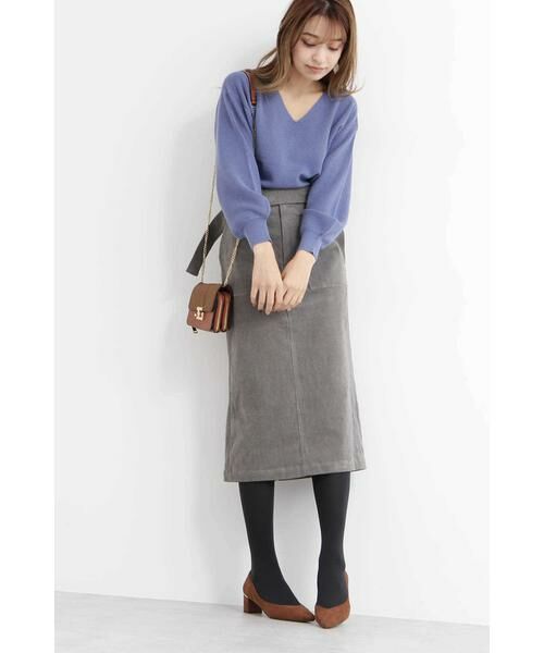 ＊＊N.Natural Beauty Basic / エヌ ナチュラルビューティーベーシック ニット・セーター | ウールベーシックⅡVネックニット | 詳細2