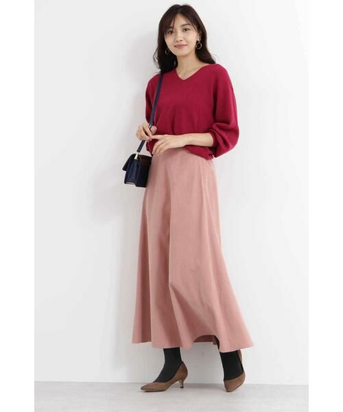 ＊＊N.Natural Beauty Basic / エヌ ナチュラルビューティーベーシック ニット・セーター | ウールベーシックⅡVネックニット | 詳細9