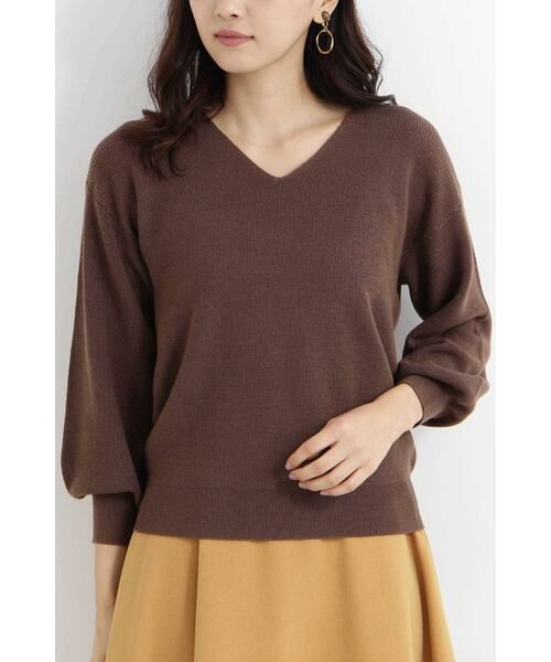 ＊＊N.Natural Beauty Basic / エヌ ナチュラルビューティーベーシック ニット・セーター | ウールベーシックⅡVネックニット | 詳細29