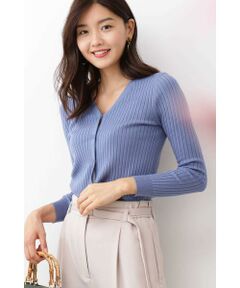 ウールベーシックニットカーディガン