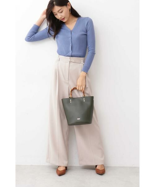 ＊＊N.Natural Beauty Basic / エヌ ナチュラルビューティーベーシック カーディガン・ボレロ | ウールベーシックニットカーディガン | 詳細2