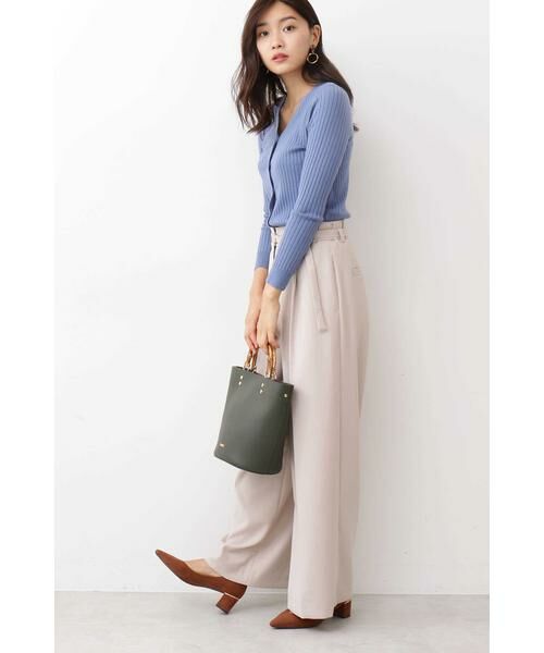 ＊＊N.Natural Beauty Basic / エヌ ナチュラルビューティーベーシック カーディガン・ボレロ | ウールベーシックニットカーディガン | 詳細3