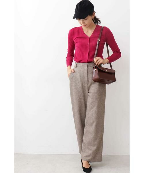 ＊＊N.Natural Beauty Basic / エヌ ナチュラルビューティーベーシック カーディガン・ボレロ | ウールベーシックニットカーディガン | 詳細14