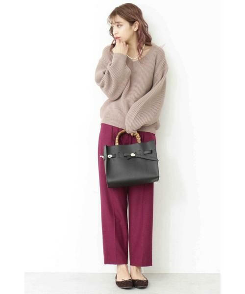 ＊＊N.Natural Beauty Basic / エヌ ナチュラルビューティーベーシック パンプス | スクエアバレエシューズ | 詳細3