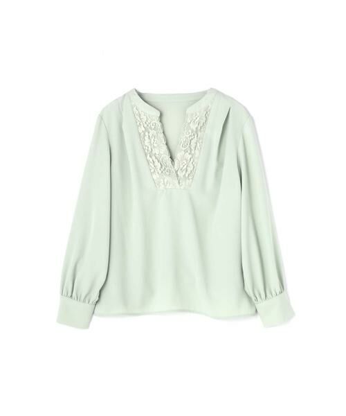 ＊＊N.Natural Beauty Basic / エヌ ナチュラルビューティーベーシック シャツ・ブラウス | レースネックブラウス | 詳細7