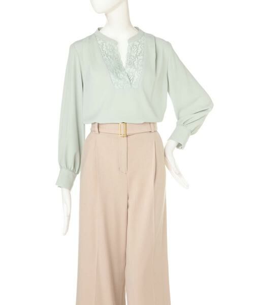 ＊＊N.Natural Beauty Basic / エヌ ナチュラルビューティーベーシック シャツ・ブラウス | レースネックブラウス | 詳細19