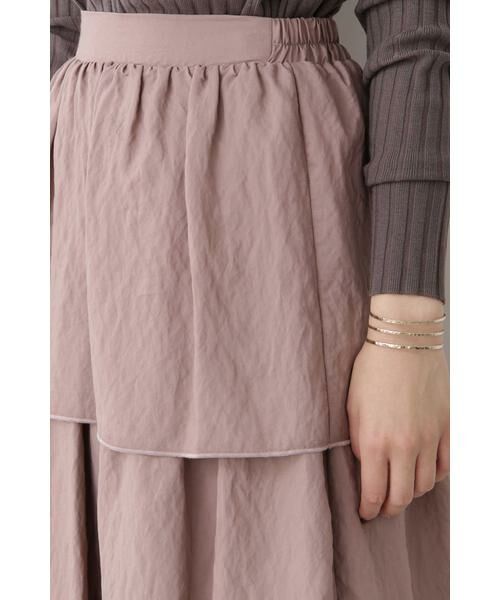 ＊＊N.Natural Beauty Basic / エヌ ナチュラルビューティーベーシック スカート | ティアードマキシスカート | 詳細7