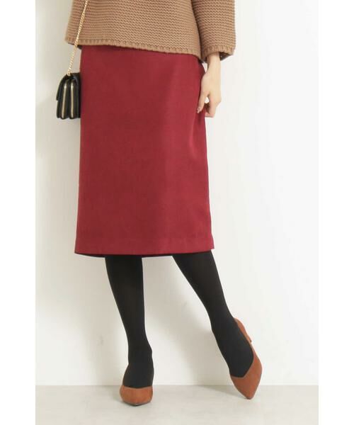 ＊＊N.Natural Beauty Basic / エヌ ナチュラルビューティーベーシック スカート | ピーチスカート（レッド）