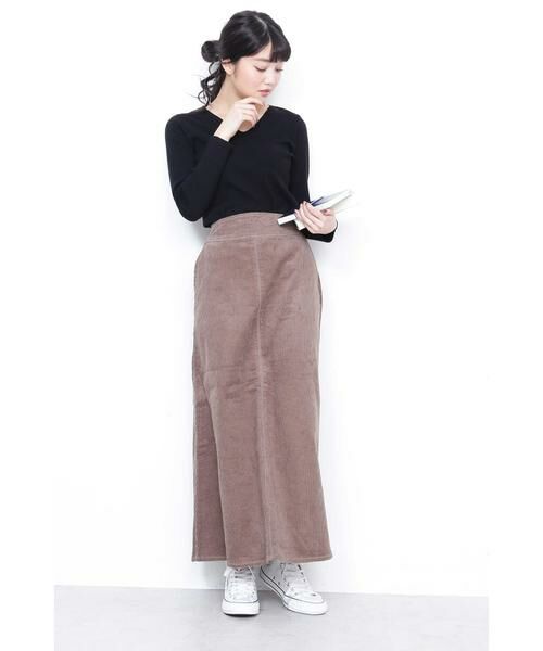 ＊＊N.Natural Beauty Basic / エヌ ナチュラルビューティーベーシック スカート | コーデュロイフレアスカート | 詳細21