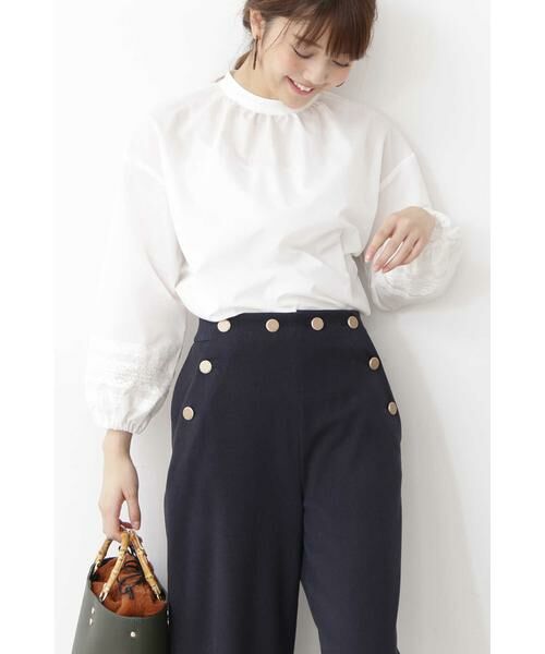 ＊＊N.Natural Beauty Basic / エヌ ナチュラルビューティーベーシック パンツ | マリンパンツ 無地 | 詳細4