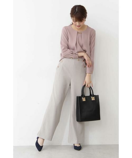 ＊＊N.Natural Beauty Basic / エヌ ナチュラルビューティーベーシック パンツ | マリンパンツ 無地 | 詳細14