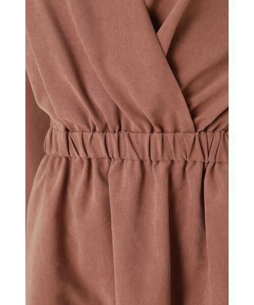 ＊＊N.Natural Beauty Basic / エヌ ナチュラルビューティーベーシック ワンピース | カシュクールピーチワンピース | 詳細12