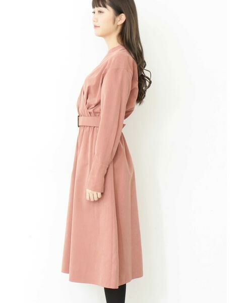 ＊＊N.Natural Beauty Basic / エヌ ナチュラルビューティーベーシック ワンピース | カシュクールピーチワンピース | 詳細19