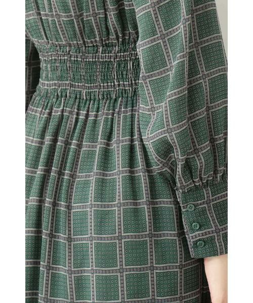 ＊＊N.Natural Beauty Basic / エヌ ナチュラルビューティーベーシック ワンピース | レトロチェックプリントワンピース | 詳細20