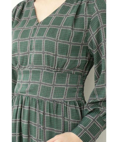 ＊＊N.Natural Beauty Basic / エヌ ナチュラルビューティーベーシック ワンピース | レトロチェックプリントワンピース | 詳細19