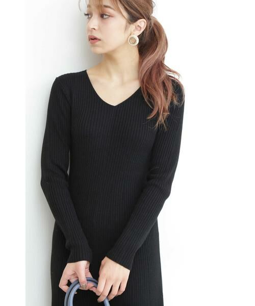 ＊＊N.Natural Beauty Basic / エヌ ナチュラルビューティーベーシック ワンピース | リブフレアワンピース | 詳細4