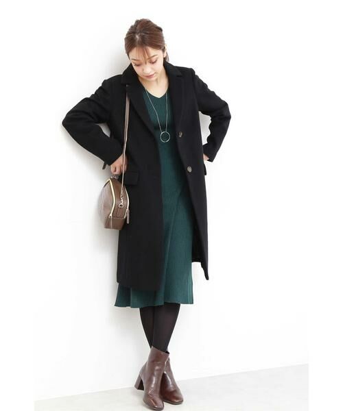 ＊＊N.Natural Beauty Basic / エヌ ナチュラルビューティーベーシック ワンピース | リブフレアワンピース | 詳細10