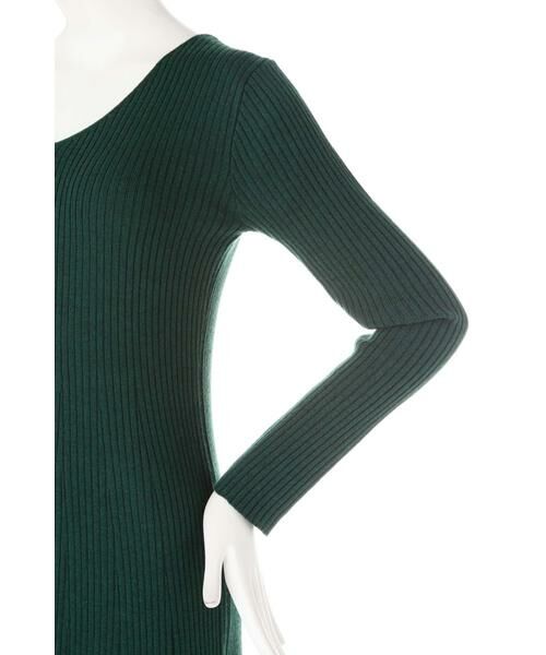 ＊＊N.Natural Beauty Basic / エヌ ナチュラルビューティーベーシック ワンピース | リブフレアワンピース | 詳細12