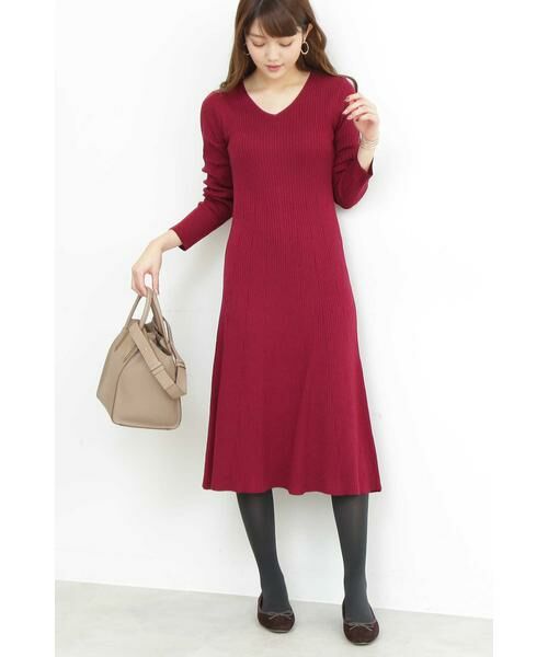 ＊＊N.Natural Beauty Basic / エヌ ナチュラルビューティーベーシック ワンピース | リブフレアワンピース | 詳細20