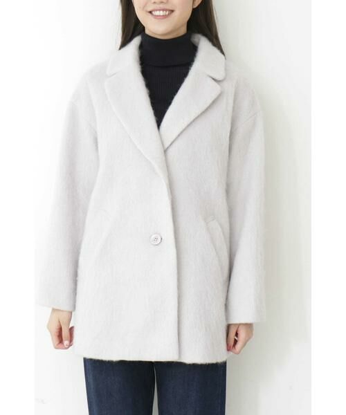 ＊＊N.Natural Beauty Basic / エヌ ナチュラルビューティーベーシック アウター | シャギーショートチェスターコート | 詳細13