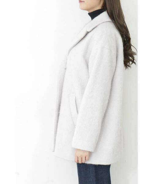 ＊＊N.Natural Beauty Basic / エヌ ナチュラルビューティーベーシック アウター | シャギーショートチェスターコート | 詳細14