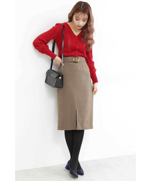 ＊＊N.Natural Beauty Basic / エヌ ナチュラルビューティーベーシック カーディガン・ボレロ | レース編みニットカーディガン | 詳細2