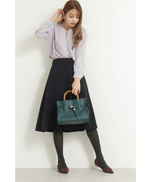 ＊＊N.Natural Beauty Basic / エヌ ナチュラルビューティーベーシック シャツ・ブラウス | ゴールドパーツボタンブラウス | 詳細2