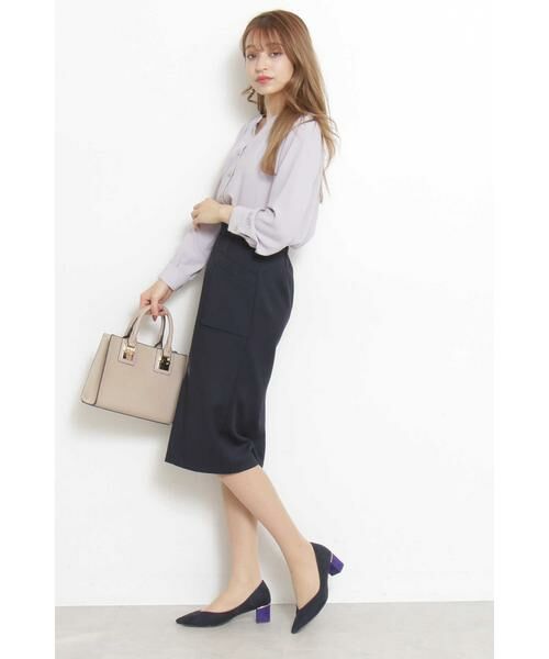 ＊＊N.Natural Beauty Basic / エヌ ナチュラルビューティーベーシック シャツ・ブラウス | ゴールドパーツボタンブラウス | 詳細6