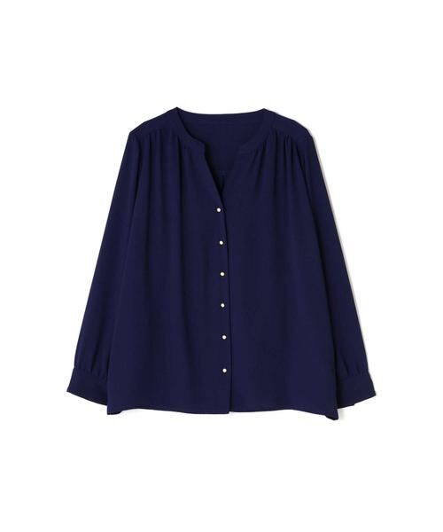 ＊＊N.Natural Beauty Basic / エヌ ナチュラルビューティーベーシック シャツ・ブラウス | ゴールドパーツボタンブラウス | 詳細21