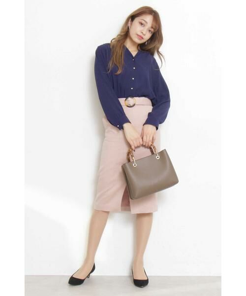 ＊＊N.Natural Beauty Basic / エヌ ナチュラルビューティーベーシック シャツ・ブラウス | ゴールドパーツボタンブラウス | 詳細22