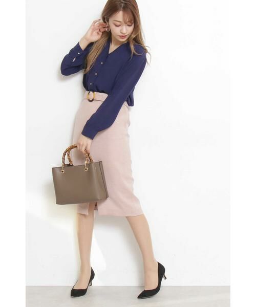 ＊＊N.Natural Beauty Basic / エヌ ナチュラルビューティーベーシック シャツ・ブラウス | ゴールドパーツボタンブラウス | 詳細23