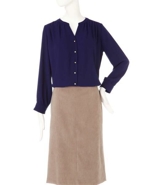 ＊＊N.Natural Beauty Basic / エヌ ナチュラルビューティーベーシック シャツ・ブラウス | ゴールドパーツボタンブラウス | 詳細27