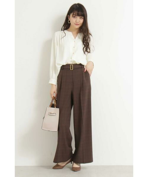 ＊＊N.Natural Beauty Basic / エヌ ナチュラルビューティーベーシック シャツ・ブラウス | ゴールドパーツボタンブラウス | 詳細30