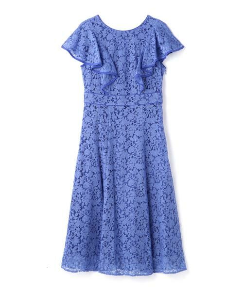 ＊＊N.Natural Beauty Basic / エヌ ナチュラルビューティーベーシック ワンピース | バックボタンレースワンピース | 詳細1