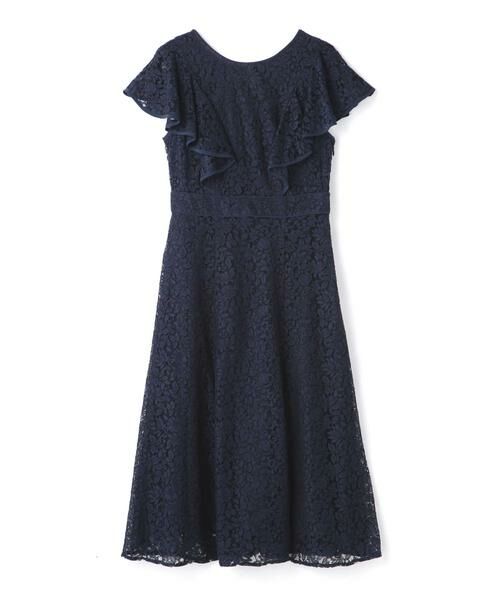 ＊＊N.Natural Beauty Basic / エヌ ナチュラルビューティーベーシック ワンピース | バックボタンレースワンピース | 詳細7