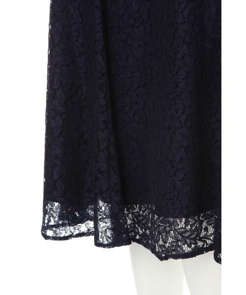 ＊＊N.Natural Beauty Basic / エヌ ナチュラルビューティーベーシック ワンピース | バックボタンレースワンピース | 詳細17