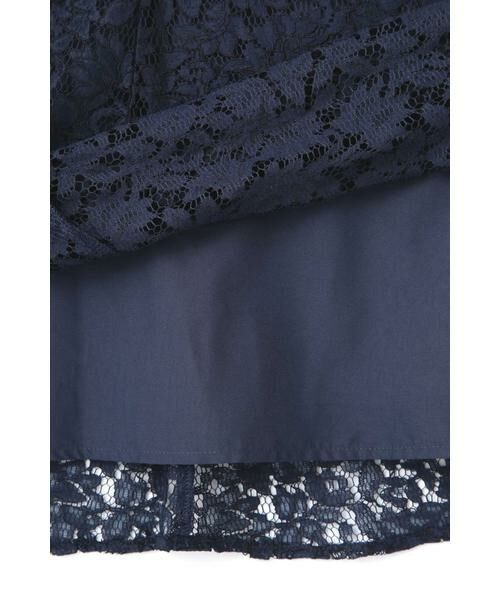 ＊＊N.Natural Beauty Basic / エヌ ナチュラルビューティーベーシック ワンピース | バックボタンレースワンピース | 詳細20