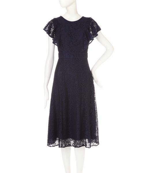 ＊＊N.Natural Beauty Basic / エヌ ナチュラルビューティーベーシック ワンピース | バックボタンレースワンピース | 詳細11