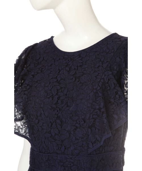 ＊＊N.Natural Beauty Basic / エヌ ナチュラルビューティーベーシック ワンピース | バックボタンレースワンピース | 詳細14